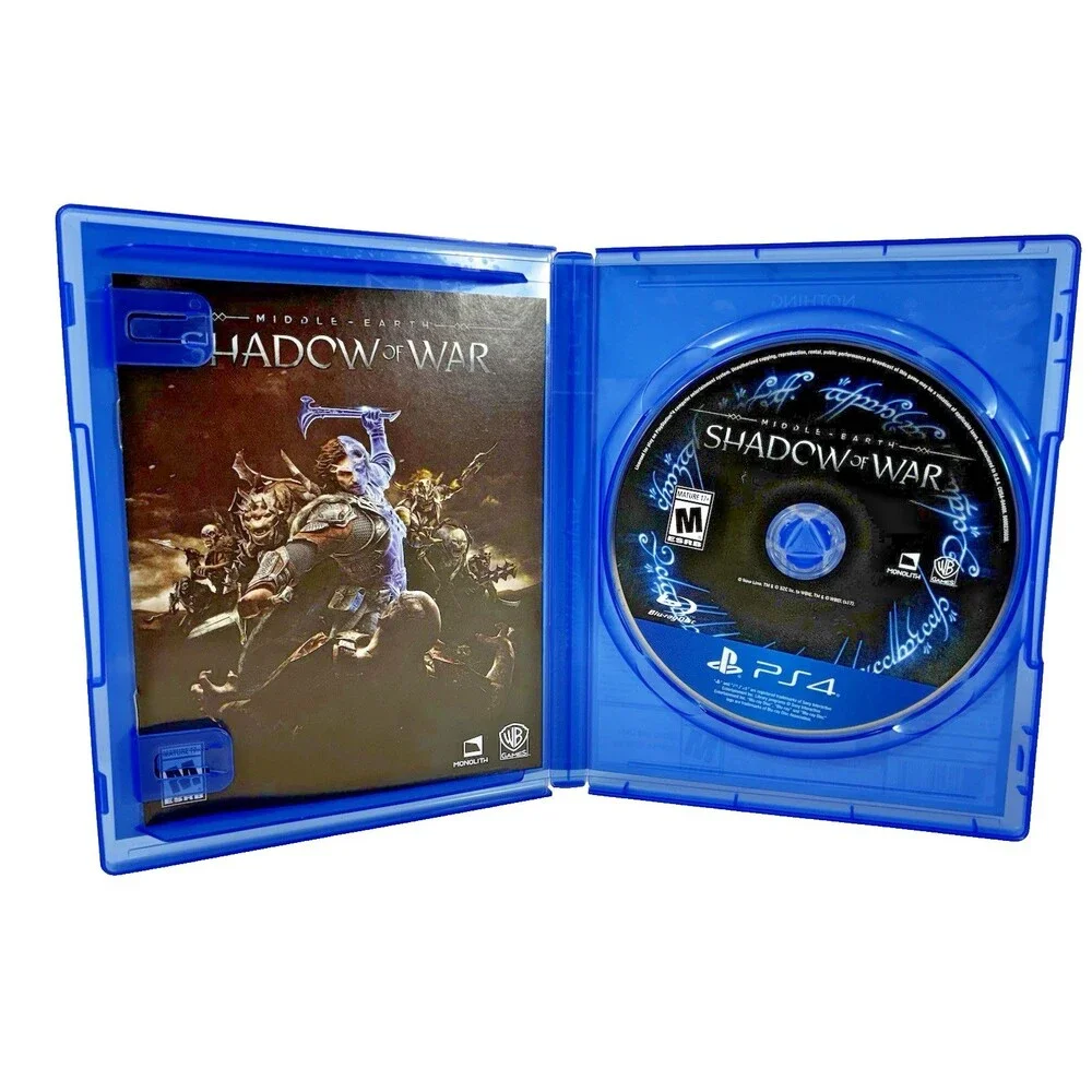 Middle-earth: Shadow of War Sony PlayStation 4 WB Games 2017  Complete Tested